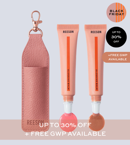 Glossing Balm Duo + Charm Set